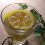 簡単ジュースレシピ／Vol.78～風邪予防に～「レモンジンジャー」