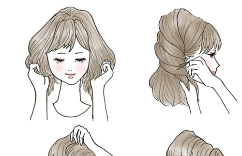 不器用さんでも大丈夫!「ねじるだけ」のヘアアレンジ