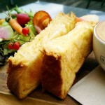 【大阪・北浜の朝食】ビジネス街のテラス席でモーニング@NORTHSHORE.hanafru