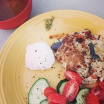 アイスクリームスクープでごはんを。ダイエットに便利☆