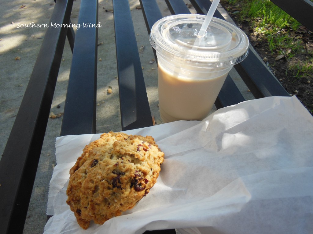 Coffee and scone