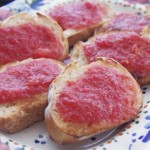 美味しくビタミンチャージ！簡単トマトトースト「パン・コン・トマテ」
