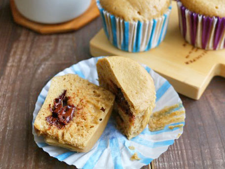 レンジでたった4分半！忙しい朝でも作れる「カフェモカ蒸しパン」