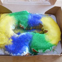 マルディグラの朝☆米南部のお祭りに食べるキングケーキ