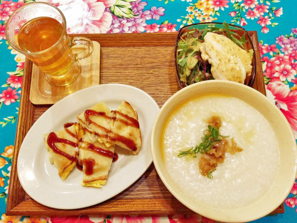 【大阪・アメリカ村】ポップで可愛い！台湾のお粥モーニング@味庵茶坊