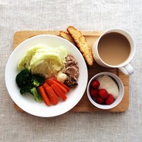 電子レンジでかなう♪「野菜たっぷり」朝ごはん