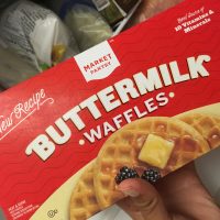 朝のたのしみ冷凍ワッフルと、最近のアメリカの食のトレンド。