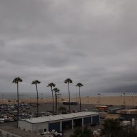 ロサンゼルスは青い空だけじゃない『June Gloom』な朝時間