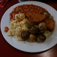 ロンドン・学食での朝ごはん