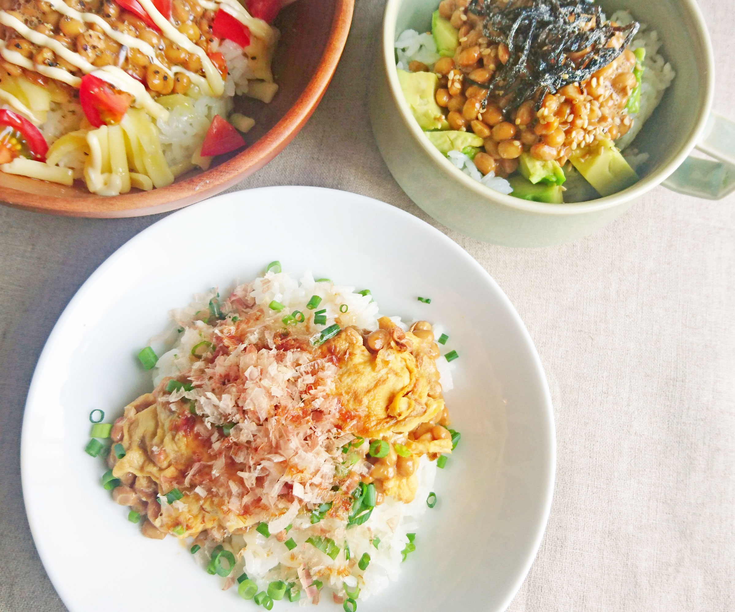 脱マンネリ！ちょいアレンジで絶品「納豆ごはん」バリエ3つ