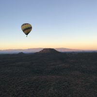 気球から見るセドナの朝日
