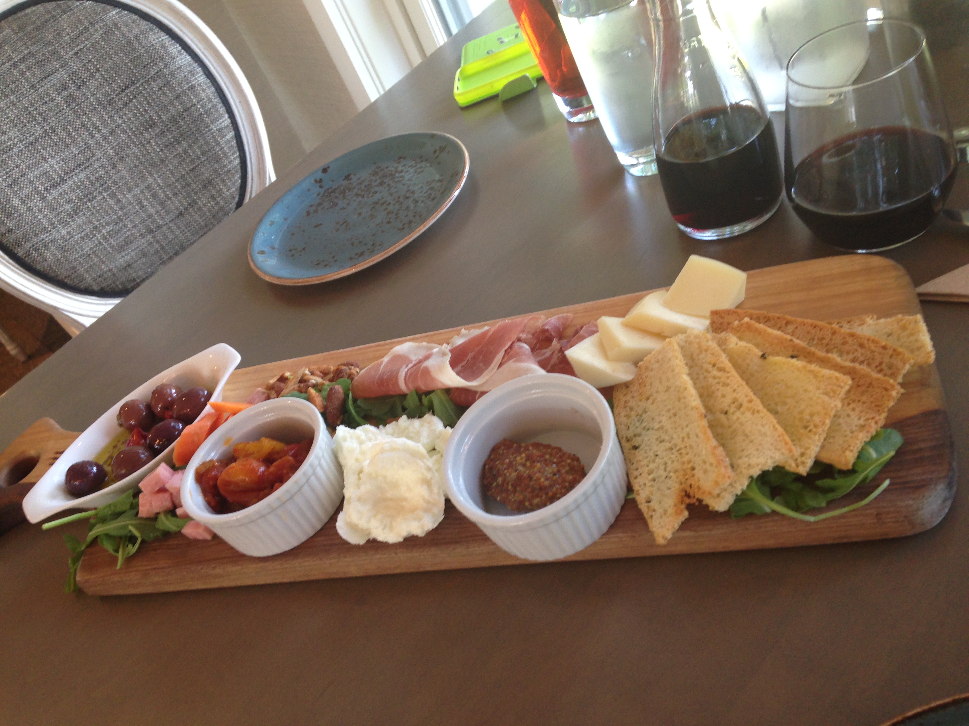 Riva レストランでブランチ