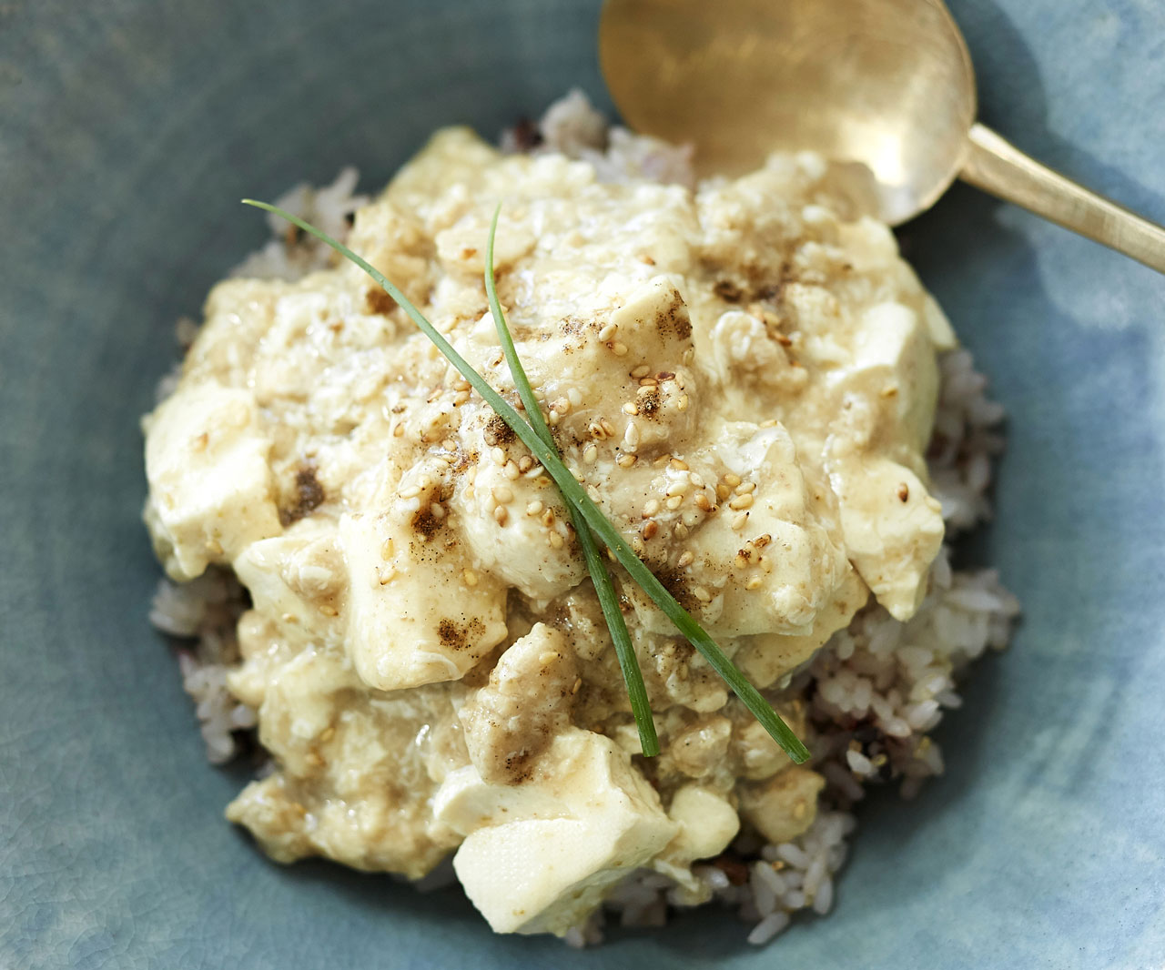 辛くないのにマーボー味！朝にぴったり「白い麻婆豆腐」
