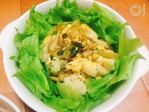 【簡単＆節約】卵ときのこの温サラダ　 by：Ayu＊さん