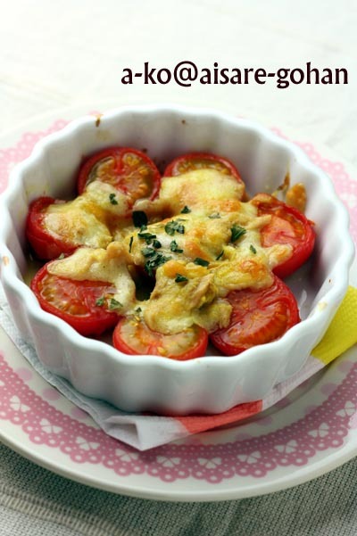 トースターで簡単♪「トマトのカレーチーズ焼き」“子供に大人気！”　ｂｙ：ATSUKO KANZAKI (a-ko)さん