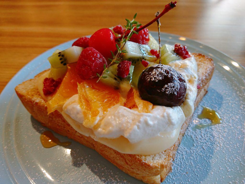 Cafe Orangerie（カフェオランジュリー）フルーツトースト