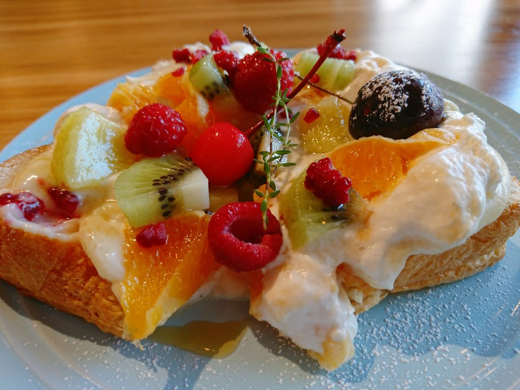 Cafe Orangerie（カフェオランジュリー）フルーツトースト
