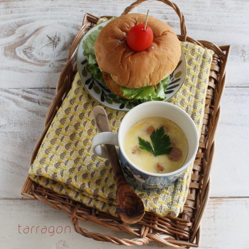 レンジ＋マグカップで簡単♪とろ～りチーズの「洋風茶碗蒸し」　by：タラゴン（奥津純子）さん