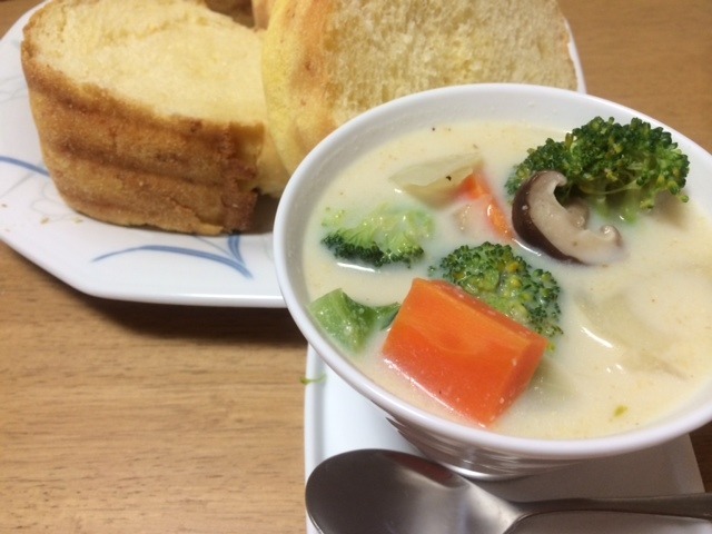 あったか豆乳根菜スープ　by：ハルルさん