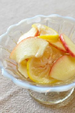 柚子とりんごの蜂蜜漬け　ｂｙ：月草さん