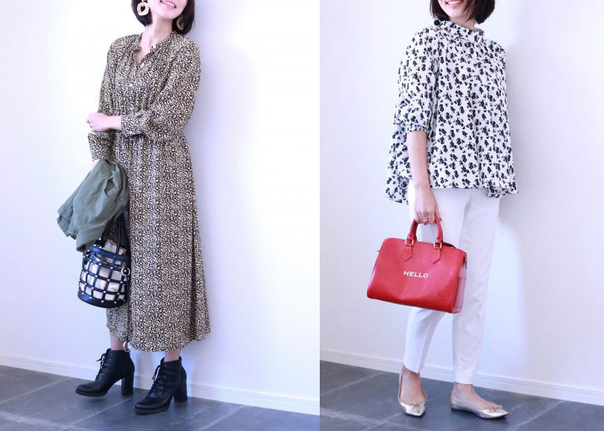 冬服に飽きたら!プチプラで楽しむ「花柄」コーデ術3つ