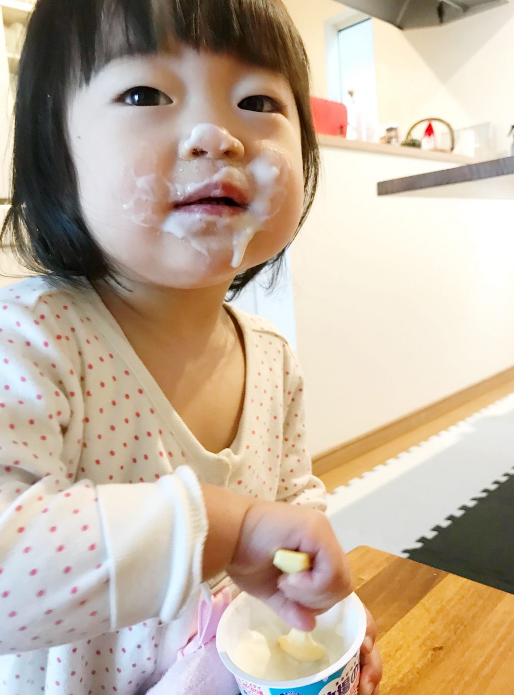 子どもの食べこぼしは当たり前！