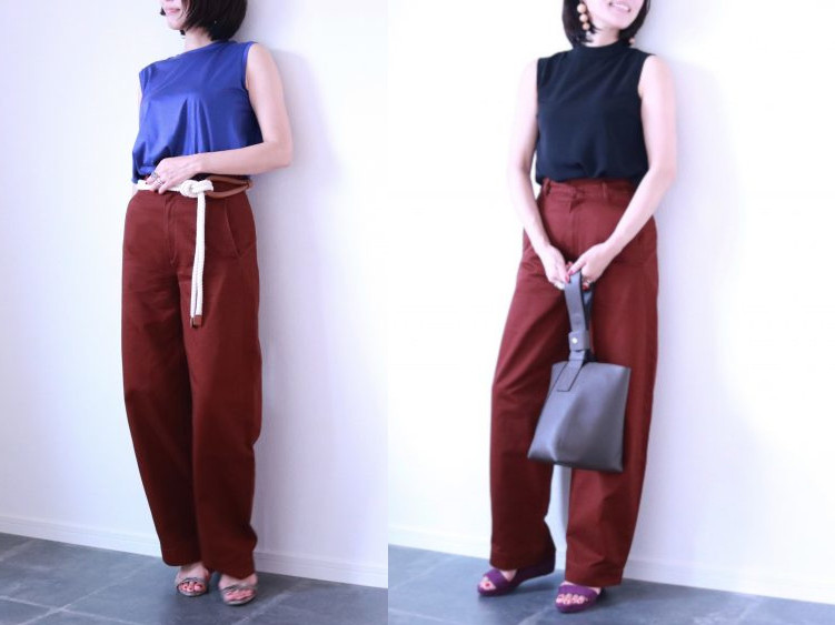 きれいめも脚長もおまかせ!UNIQLO「カーブパンツ」着回しコーデ術3つ