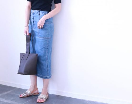 夏だってデニムが履きたい Guのプチプラ デニスカ 着回しコーデ術 朝時間 Jp