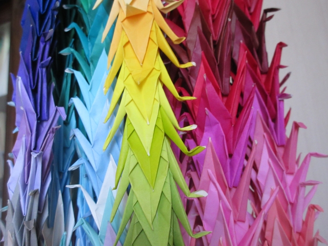 千羽鶴 を3単語の英語で言うと 朝時間 Jp