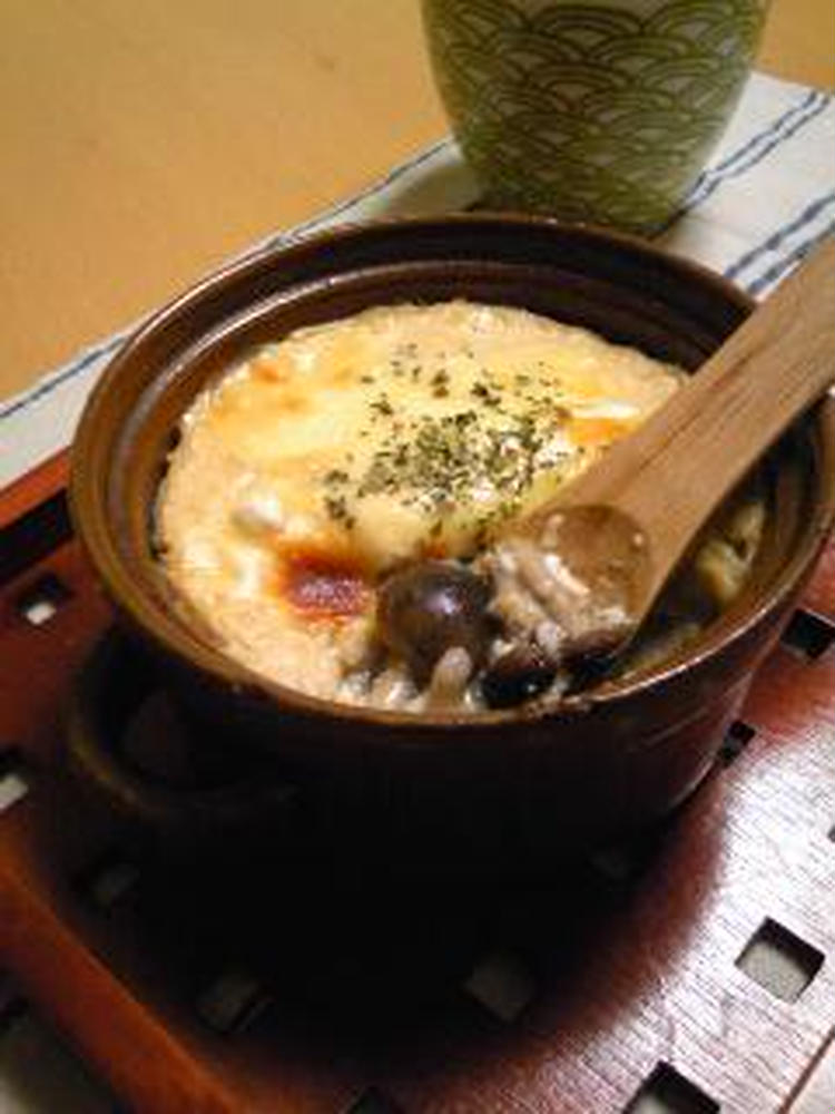 お豆腐ホワイトソース☆きのこグラタン　ｂｙ：hiromigoroさん