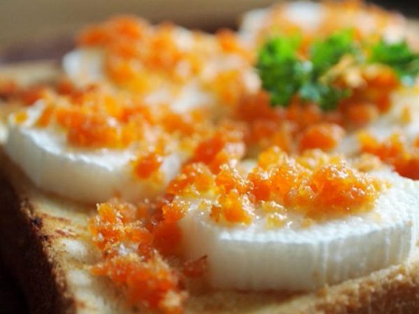 鮭と長芋の味噌バタートーストあやんさん
