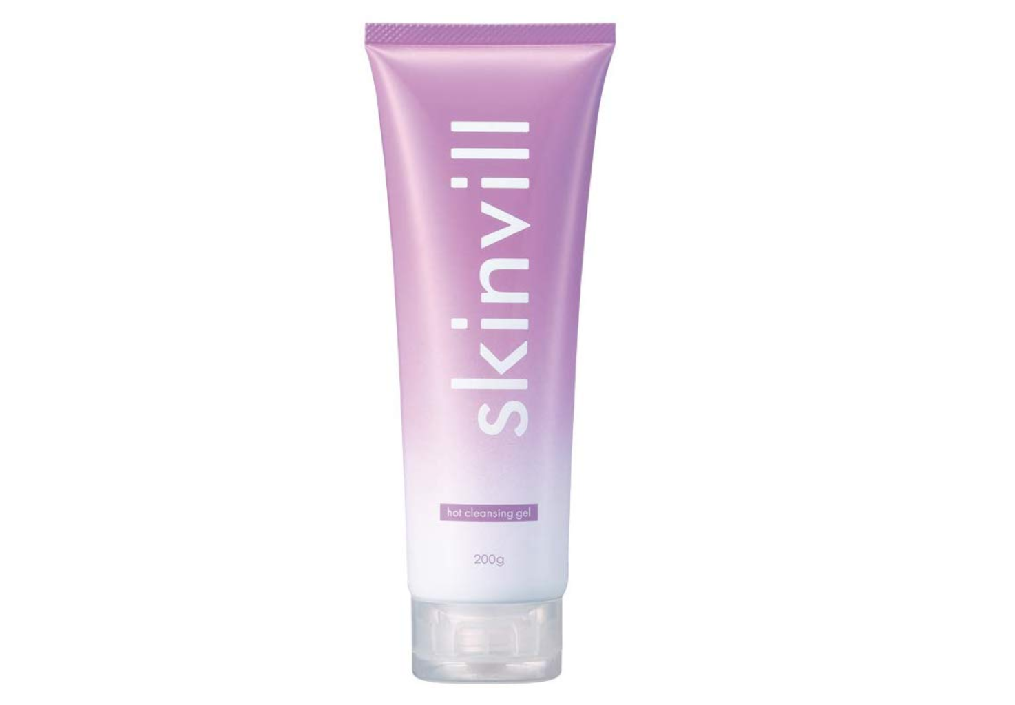 メイク落としでしっとりツヤ肌！じんわり温かい「skinvill ホットクレンジングジェル」