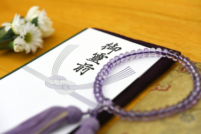 「香典」を2単語の英語でいうと？