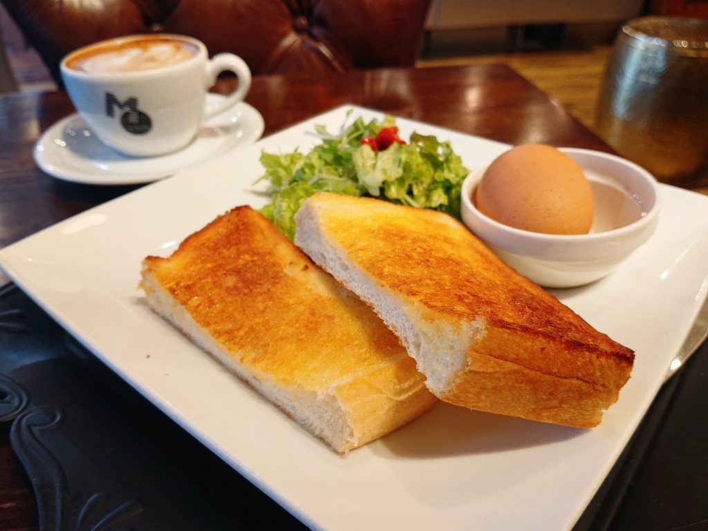 大阪・北堀江】極上コーヒーとバターしみしみトーストを堪能！@MONDIAL