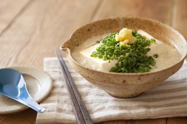 寒い朝はとろ～りホカホカ♪お豆腐まるごと「食べる豆乳スープ」　 by ：FOOD unit GOCHISOさん