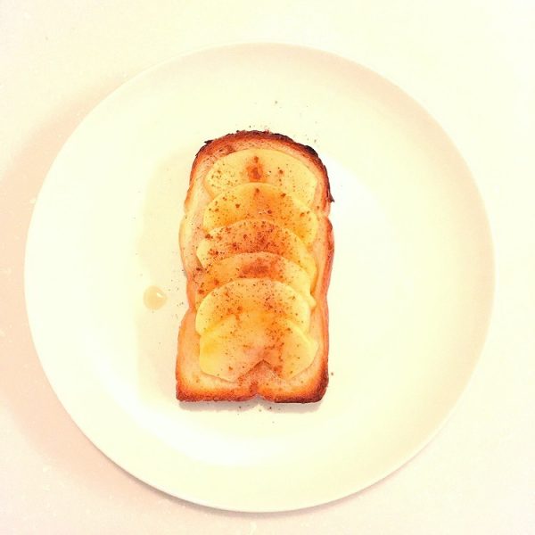 （美味しい朝食♪焼きりんごトースト　ｂｙ：yasuさん）