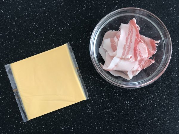 豚肉とチーズ