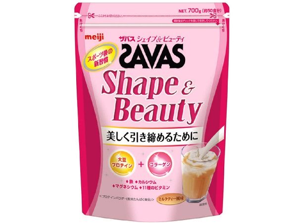 夏までにカラダを引き締める!「ザバス シェイプ&ビューティ ソイプロテイン」