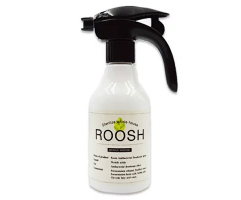 除菌力99.9%の除菌率で抗菌24時間！手肌にも優しい「ROOSH 除菌消臭