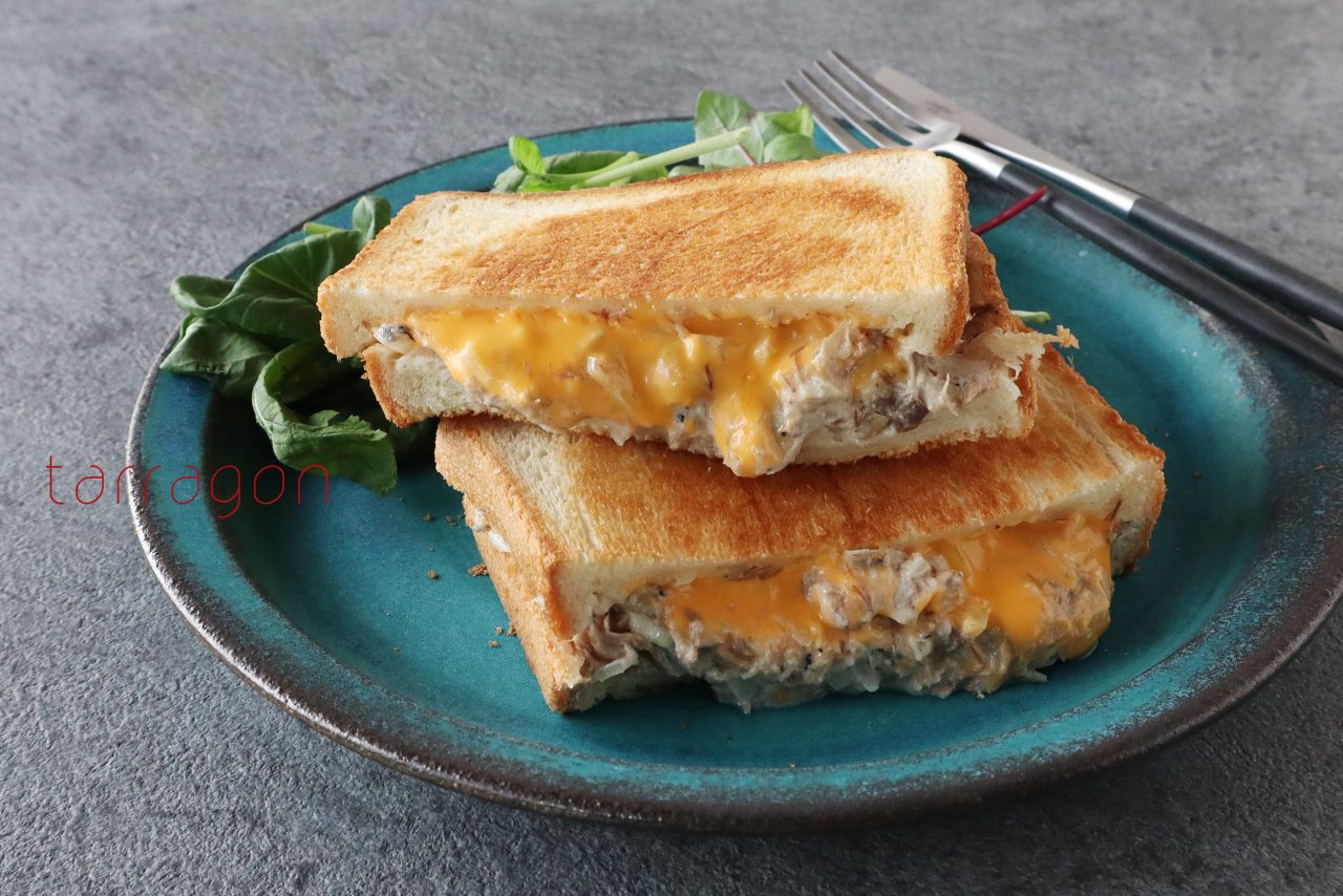 あのツナメルトの日本版 さば缶で簡単 チーズとろ り サバメルトサンド 朝時間 Jp