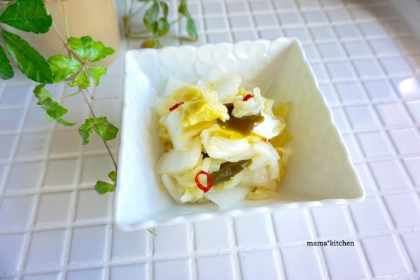 大量消費レシピ！簡単おいしい「白菜のお漬物」の作り置き　by:Mayu*さん