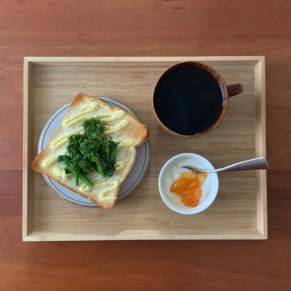 朝美人アンバサダー‗ぱんさん朝食