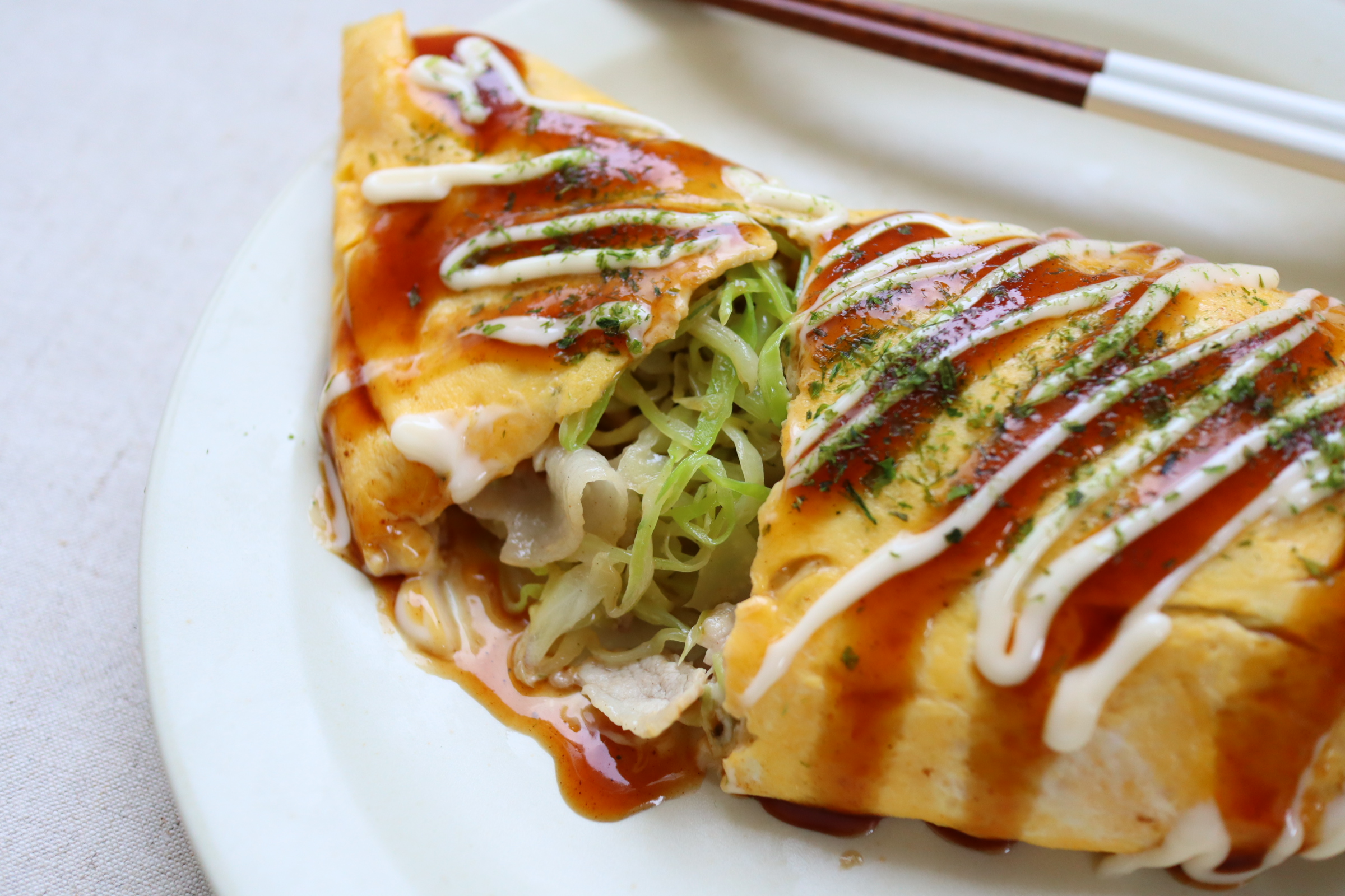 たっぷり食べられるのにヘルシー！簡単「春キャベツのとんぺい焼き」