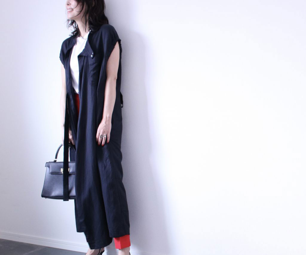 ameri vintage ストライプショートロンパース　サロペット Amerivintage*SHORT LEG ALL IN ONE ameri vintage ストライプショート