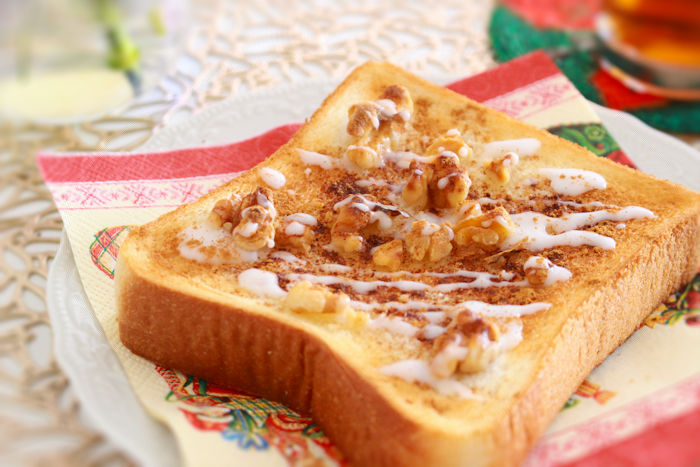 クリスマスの朝に！食パンで簡単「食べたらシナモンロール」♪