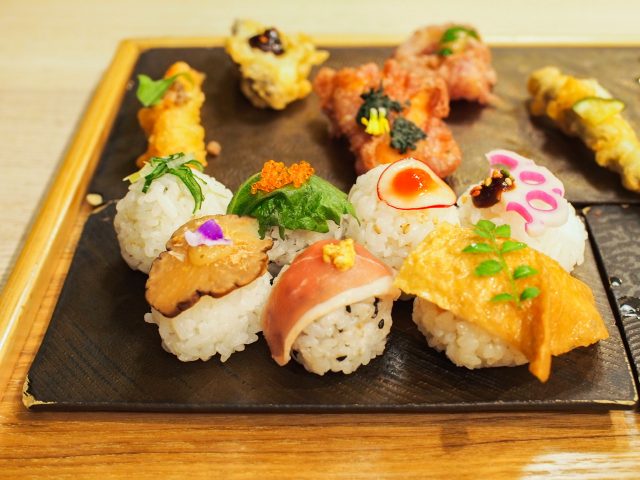 天ぷらと手まり寿司　都（miyako）の手まり寿司