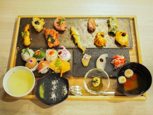 天ぷらと手まり寿司　都（miyako）