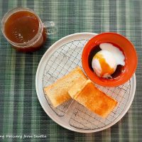 シンガポールの朝ごはん：カヤトースト