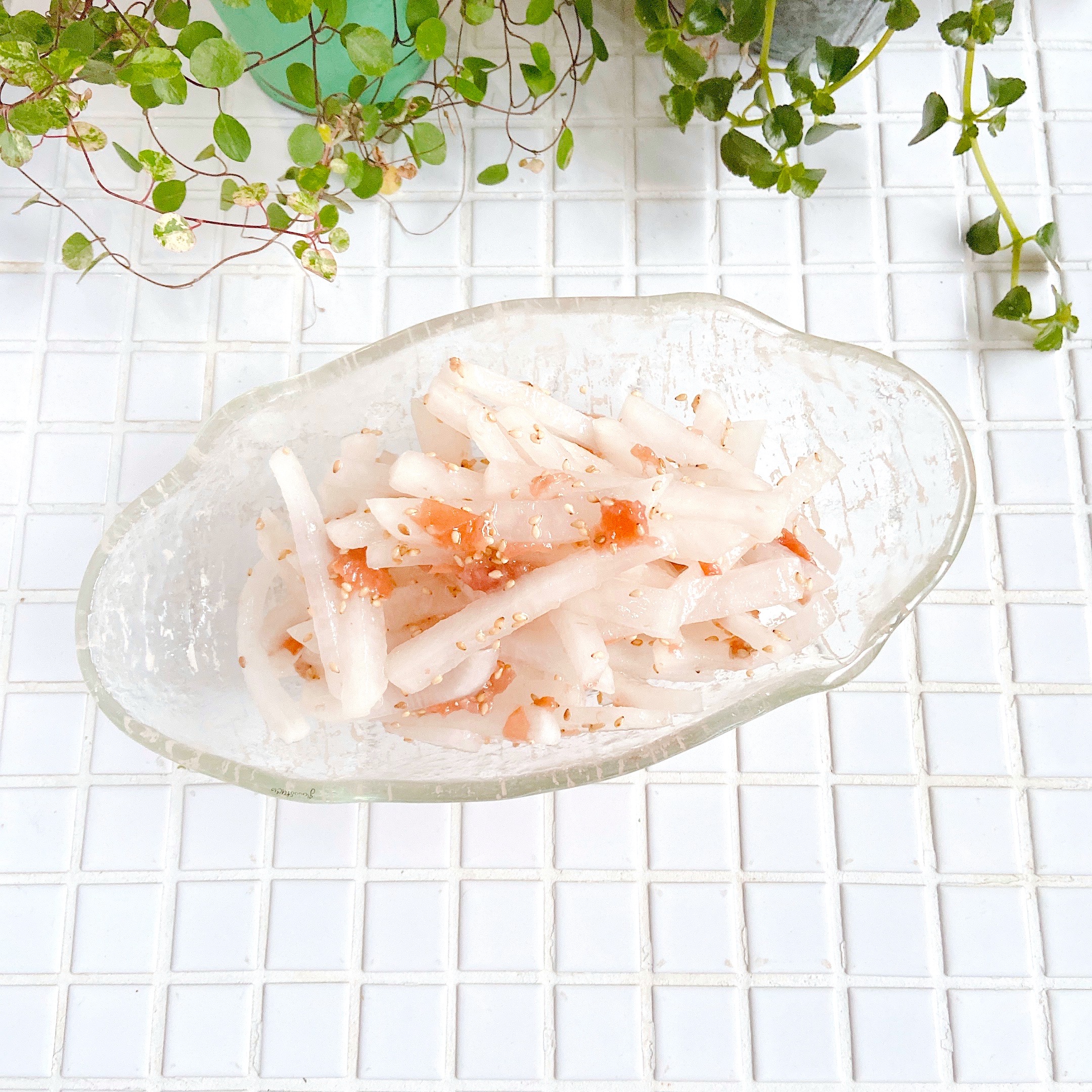あると助かる”もう一品”！簡単「大根の梅ナムル」の作り置き
