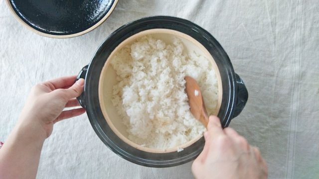 和朝食のキホンふっくら「土鍋ごはん」の炊き方